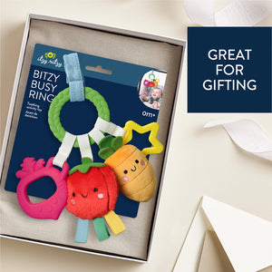 Bitzy Busy Ring - Veggie - Itzy Ritzy