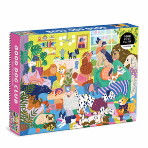 Good Dog Club Family Puzzle - 1000pc - Mudpuppy