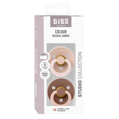 Bibs Dummies - Fusion Blush/Woodchuck - Size One - Bibs Denmark