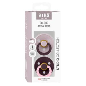 Bibs Dummies - Fusion Dusky Lilac/Plum - Size One - Bibs Denmark