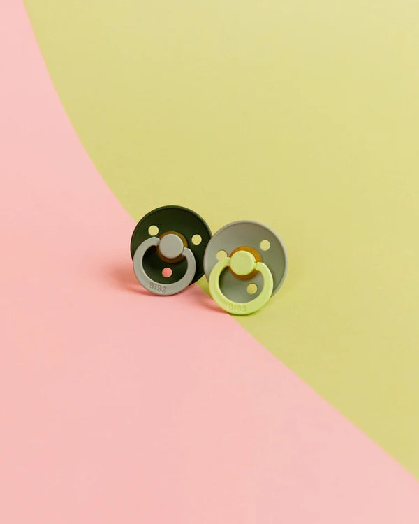 Bibs Dummies - Fusion Sage/Hunter Green- Size Two - Bibs Denmark