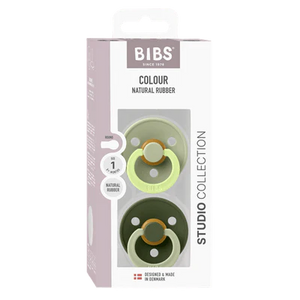 Bibs Dummies - Fusion Sage/Hunter Green- Size One - Bibs Denmark