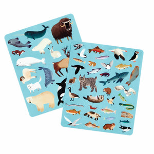 Arctic Life Sticker Play Reusable Activity - Mudpuppy