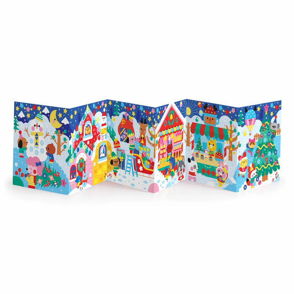 Christmas Cheer Sticker Sparkle Poster Activity Kit - Mudpuppy