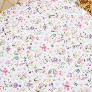 Gracie Organic Bassinet Sheet / Change Pad Cover - Snuggle Hunny