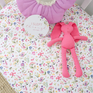 Gracie Organic Fitted Cot Sheet - Snuggle Hunny