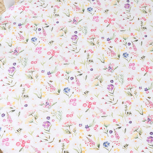 Gracie Organic Fitted Cot Sheet - Snuggle Hunny