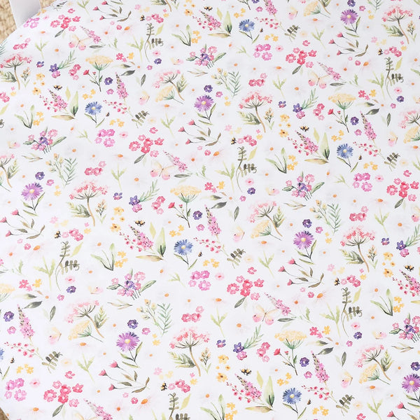 Gracie Organic Fitted Cot Sheet - Snuggle Hunny
