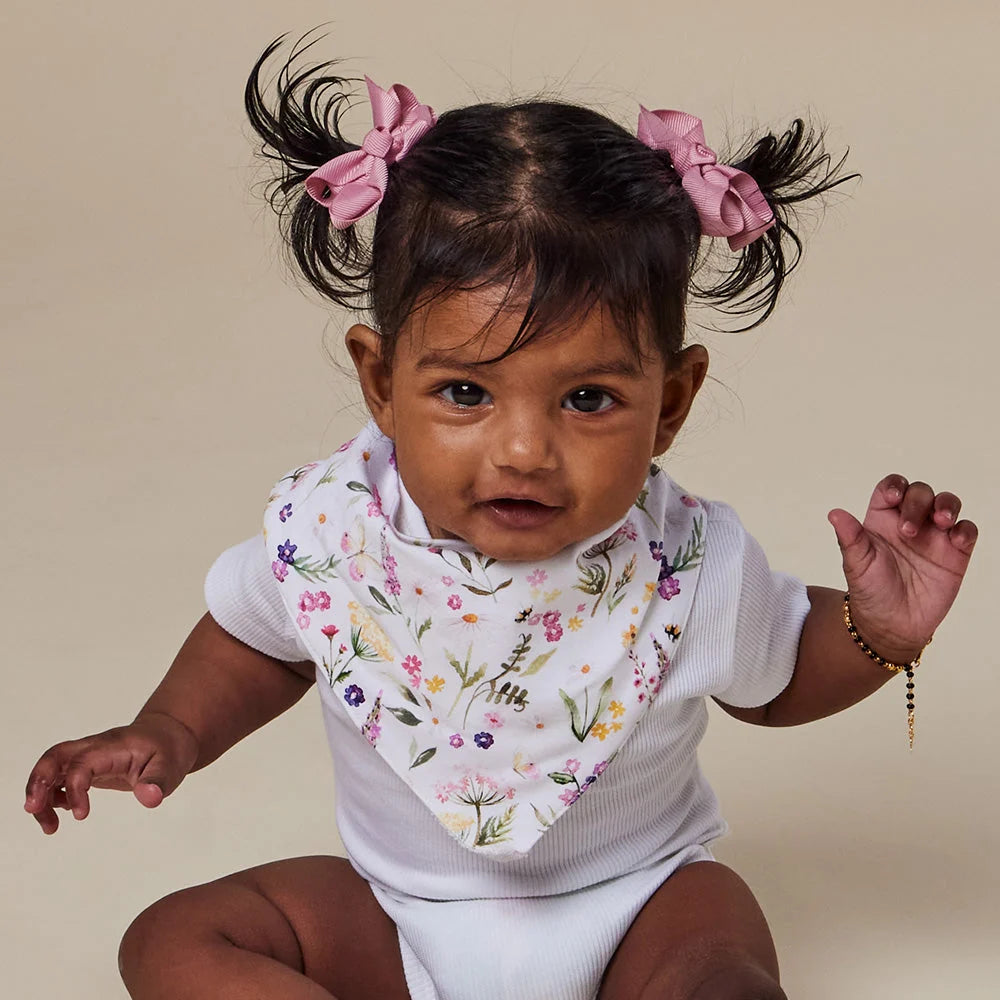 Gracie Organic Dribble Bib - Snuggle Hunny