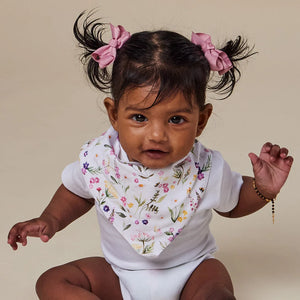 Gracie Organic Dribble Bib - Snuggle Hunny