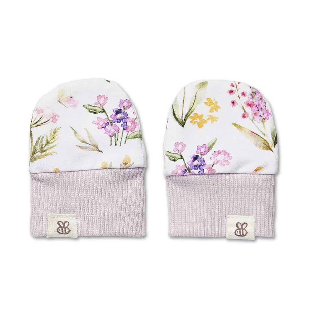 Gracie Organic Cotton Mittens - Snuggle Hunny