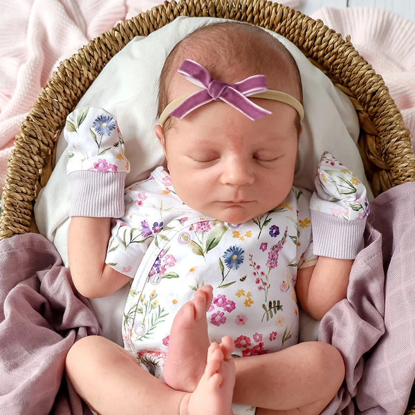 Gracie Organic Cotton Mittens - Snuggle Hunny