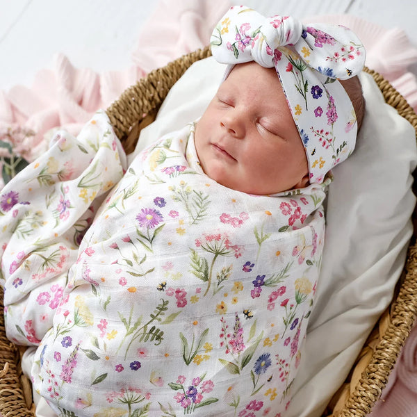 Gracie Organic Muslin Wrap - Snuggle Hunny