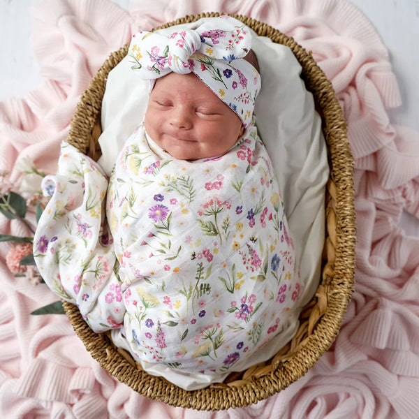 Gracie Organic Muslin Wrap - Snuggle Hunny
