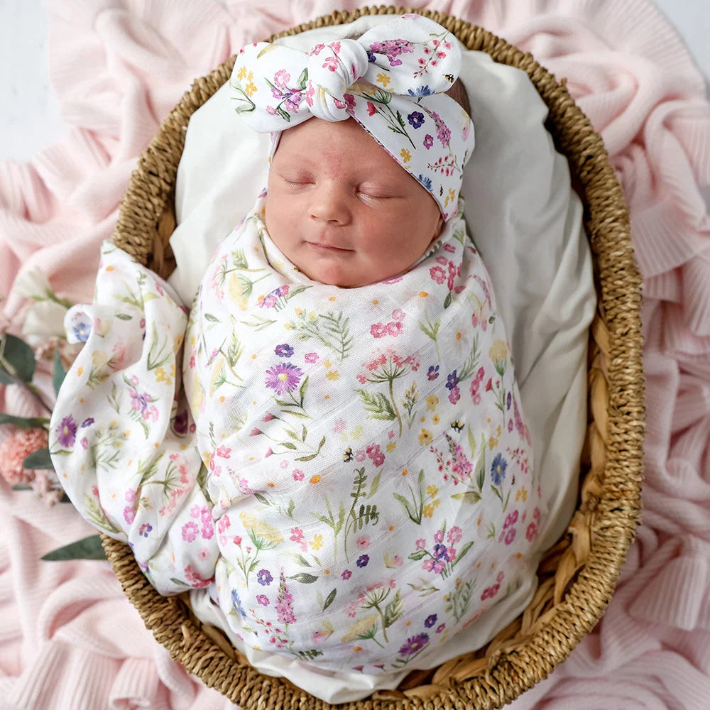 Gracie Organic Muslin Wrap - Snuggle Hunny