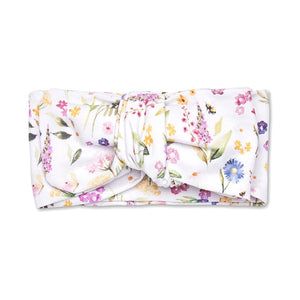 Gracie Organic Oversized Bow - Snuggle Hunny