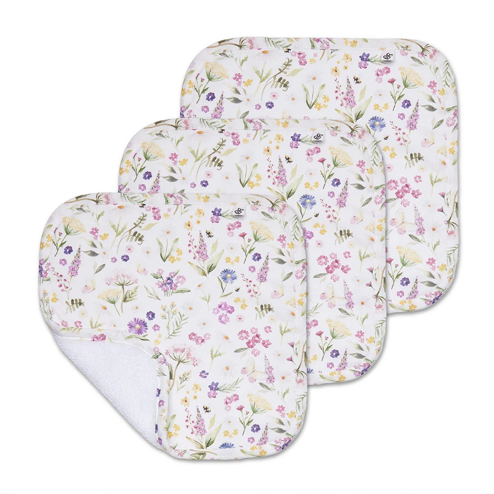 Gracie Organic Wash Cloths - 3 Pack - Snuggle Hunny