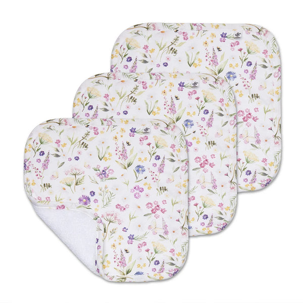 Gracie Organic Wash Cloths - 3 Pack - Snuggle Hunny