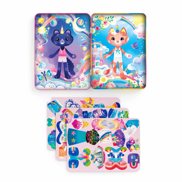 Cat-icorn Magnetic Dress-up Play Set Multi-Coloured - Mudpuppy
