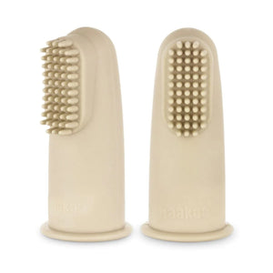 Textured Silicone Finger Toothbrush - 2pk - Haakaa