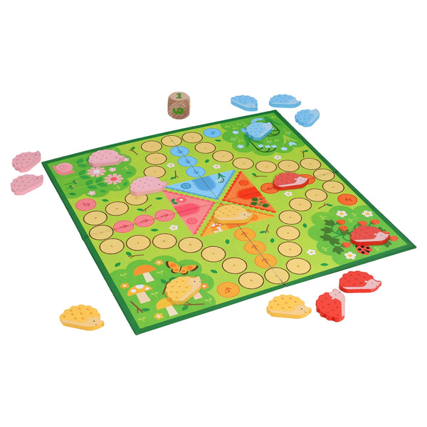 Hurry Home Hedgehogs!: A Prickly Racing Game - Petit Collage