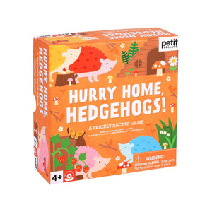 Hurry Home Hedgehogs!: A Prickly Racing Game - Petit Collage