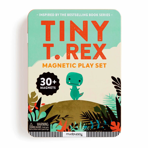 Tiny T.Rex Magnetic Play Set Multi-Coloured - Mudpuppy
