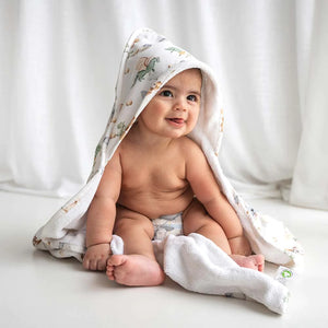 Dragon Organic Hooded Baby Towel - Snuggle Hunny