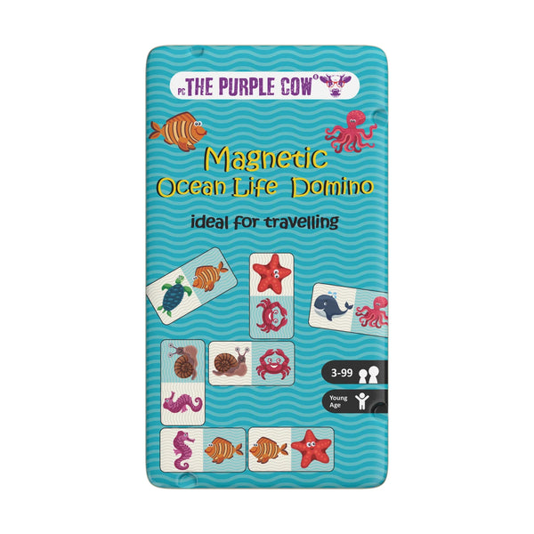 Magnetic Ocean Life Domino - The Purple Cow