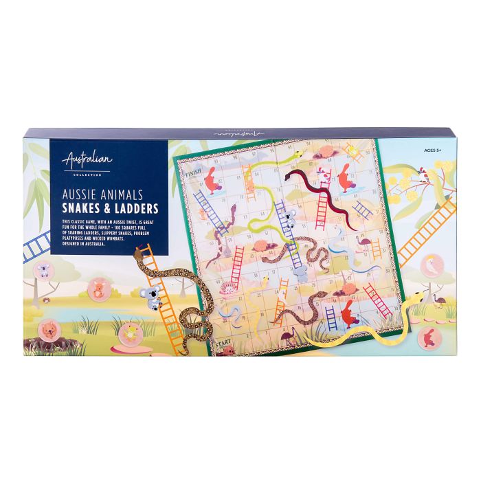 Aussie Animals Snakes & Ladders - IS Gift