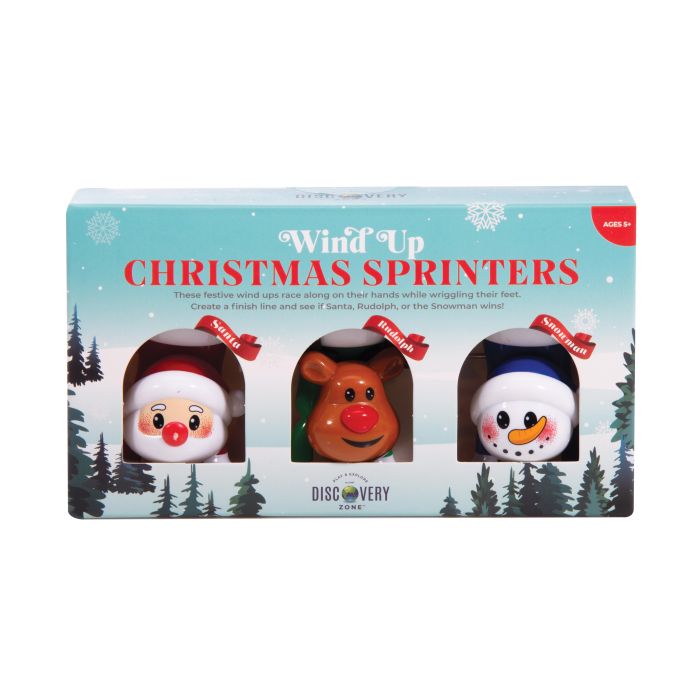 Wind up Christmas Sprinters - IS GIFT