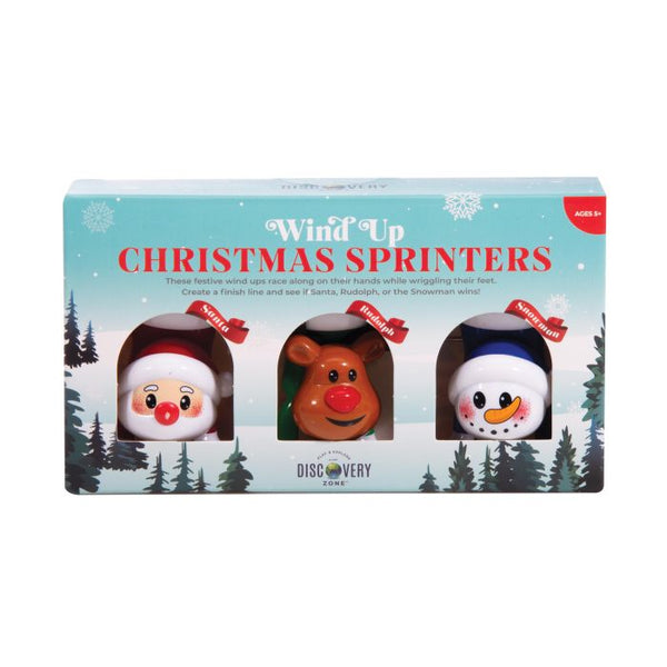 Wind up Christmas Sprinters - IS GIFT