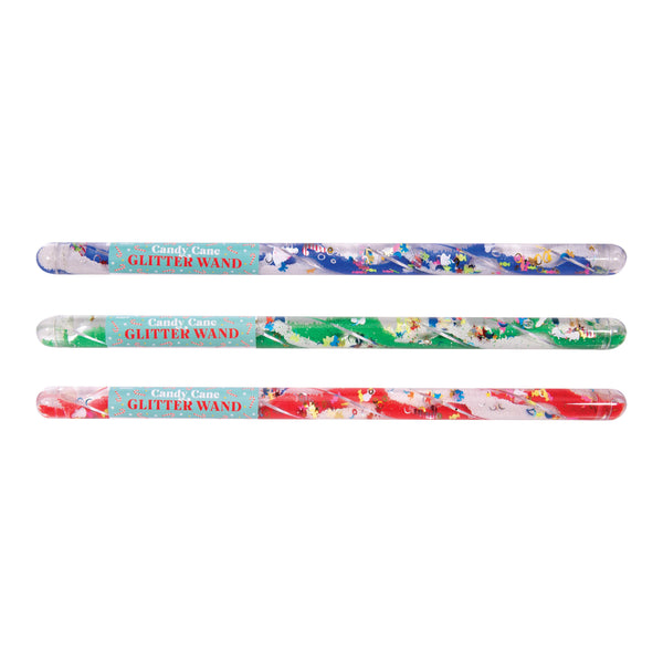 Candy Cane Glitter Wand - IS Gift