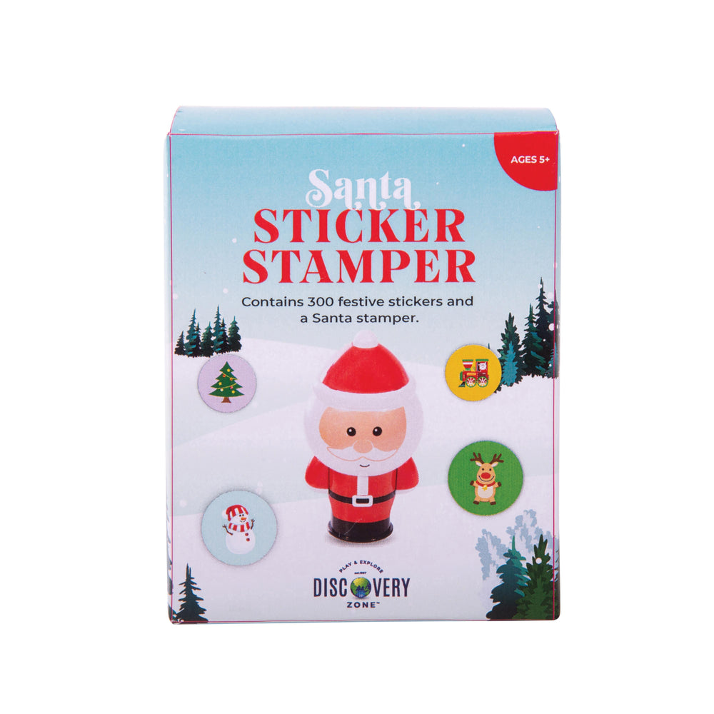 Santa Sticker Stamper - IS Gift