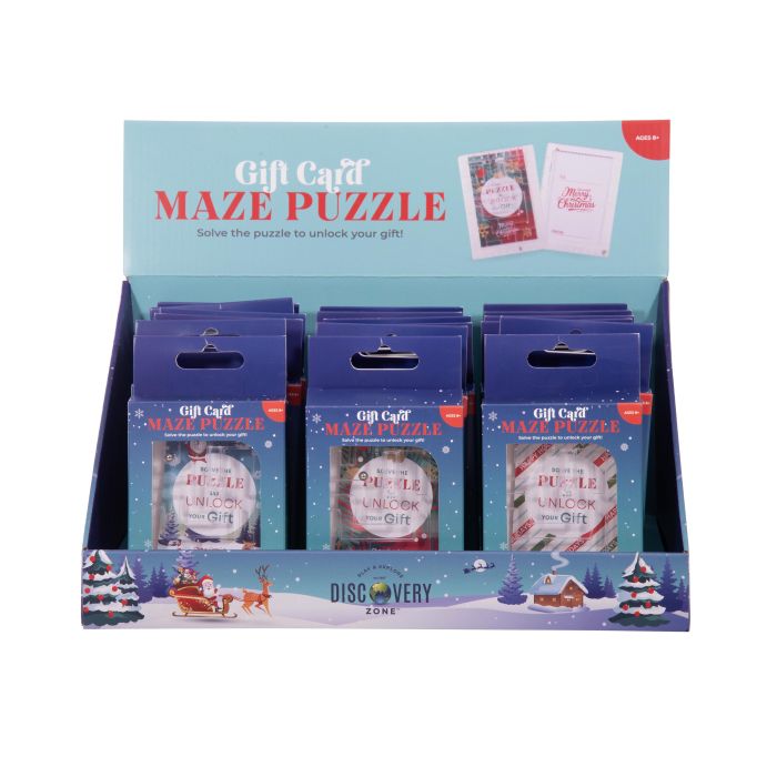 Gift Card Maze Puzzle - IS Gift