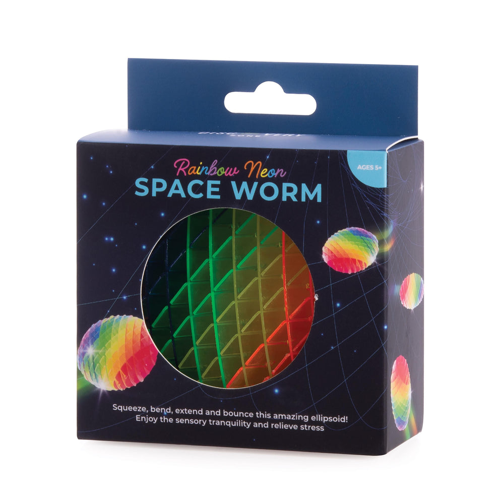Rainbow Neon Space Worm - Discovery Zone