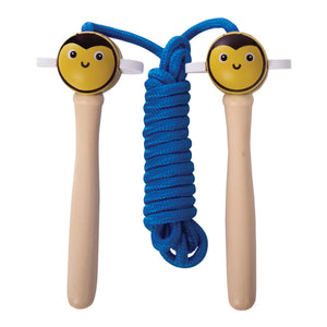 Wooden Skipping Rope - Garden Animals - IS GIFT