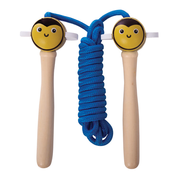 Wooden Skipping Rope - Garden Animals - IS GIFT