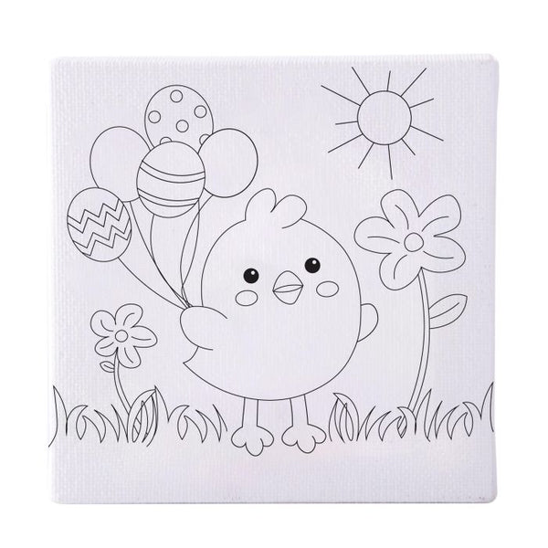 Canvas Art Set - Chicks & Bunnies - IS GIFT - DISCOUNTED