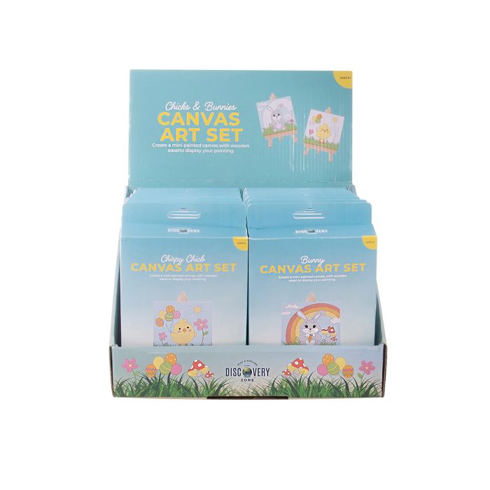 Canvas Art Set - Chicks & Bunnies - IS GIFT - DISCOUNTED