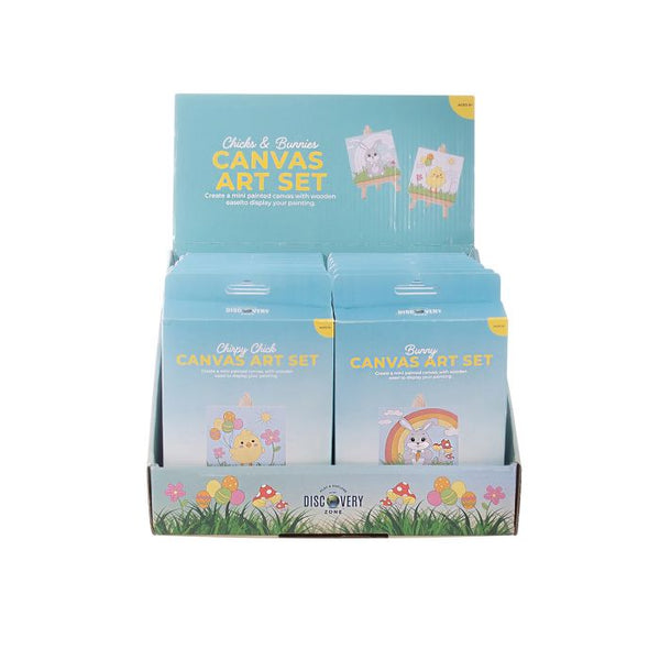 Canvas Art Set - Chicks & Bunnies - IS GIFT - DISCOUNTED