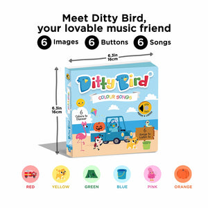 Musical Book - Colour Songs - Ditty Bird