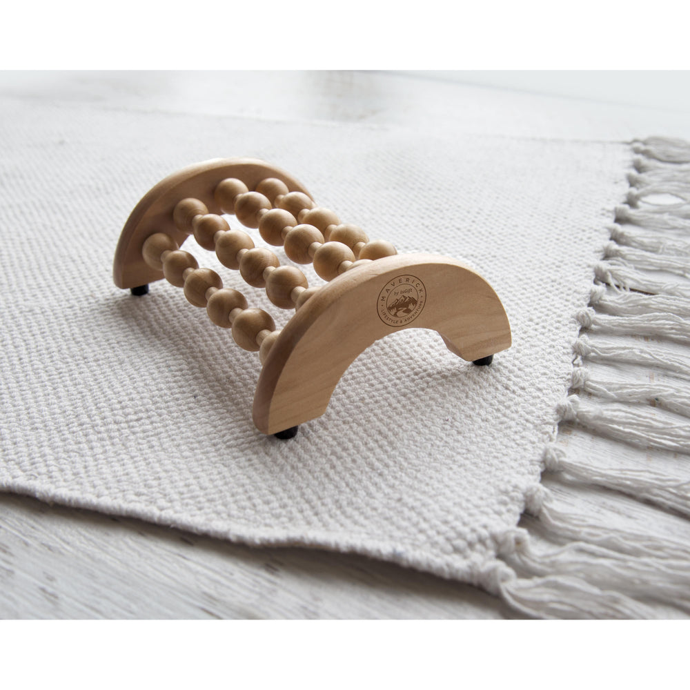 Deluxe Foot Massager Wood - IS GIFT DISCOUNTED