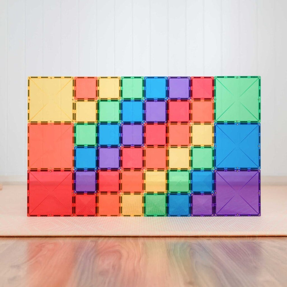 Rainbow Square Pack 42pc - Connetix
