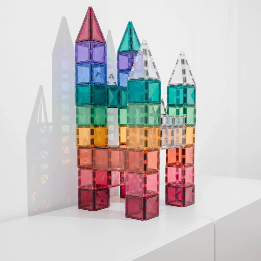 Pastel Square Pack 40pc - Connetix