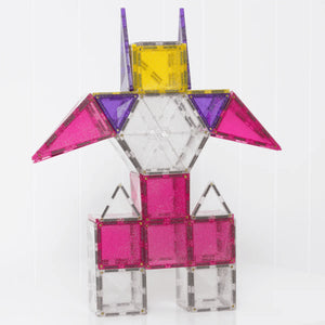 Glitter Unicorn Pack - 56 piece - Connetix