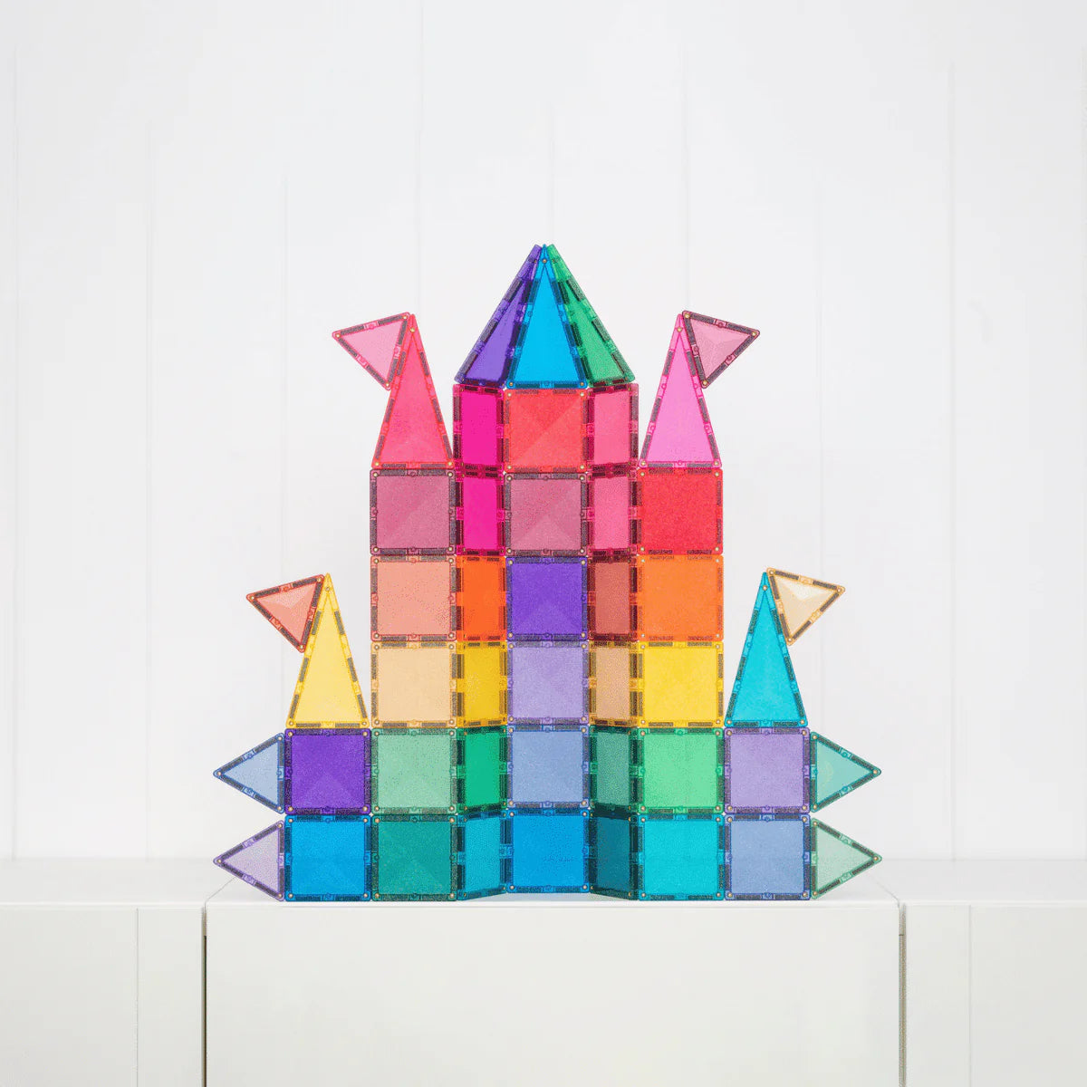 Glitter Castle Pack - 48 piece - Connetix