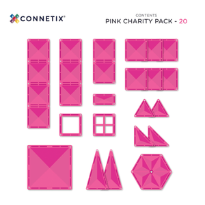 Charity Pack Pink 20 pc - Connetix