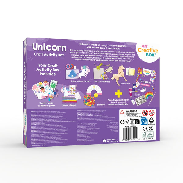 Unicorn Craft Activity Box - My Creative Box