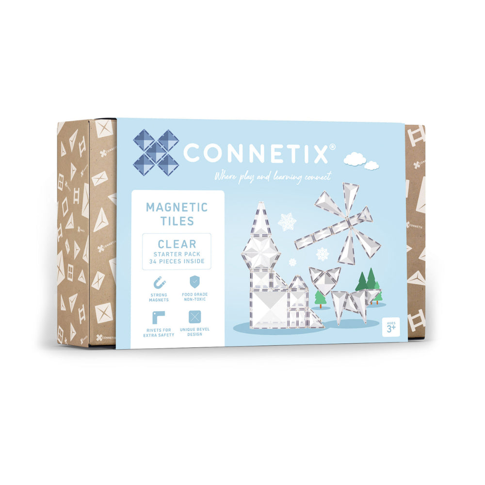 Clear Starter Pack 34 pc - Connetix